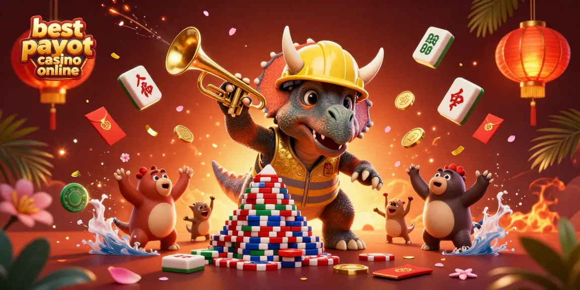 Enjoy exciting gameplay at the best payout casino online with vibrant casino-themed characters.
